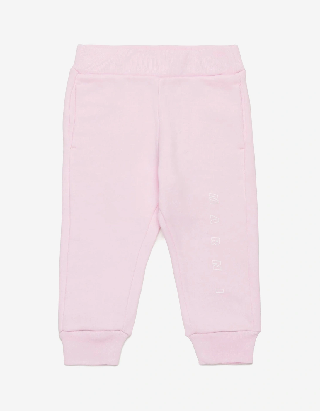 Baby Girls Logo Joggers in Pink, 5 of 4