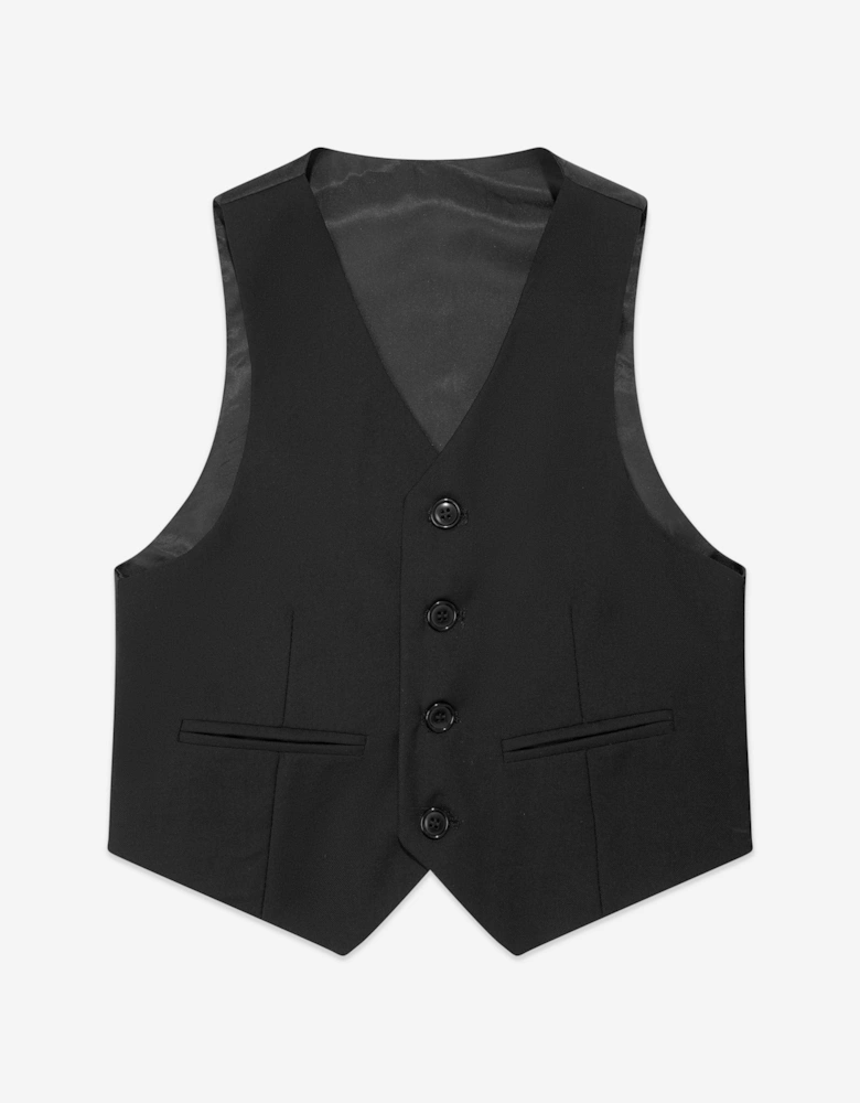 Boys Tuxedo 3 Piece Suit Set in White