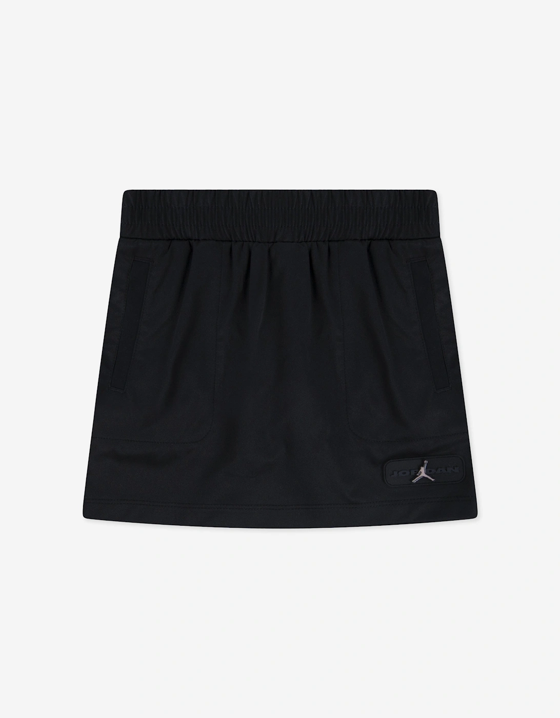 Girls Crafted Utility Skort Set in Black