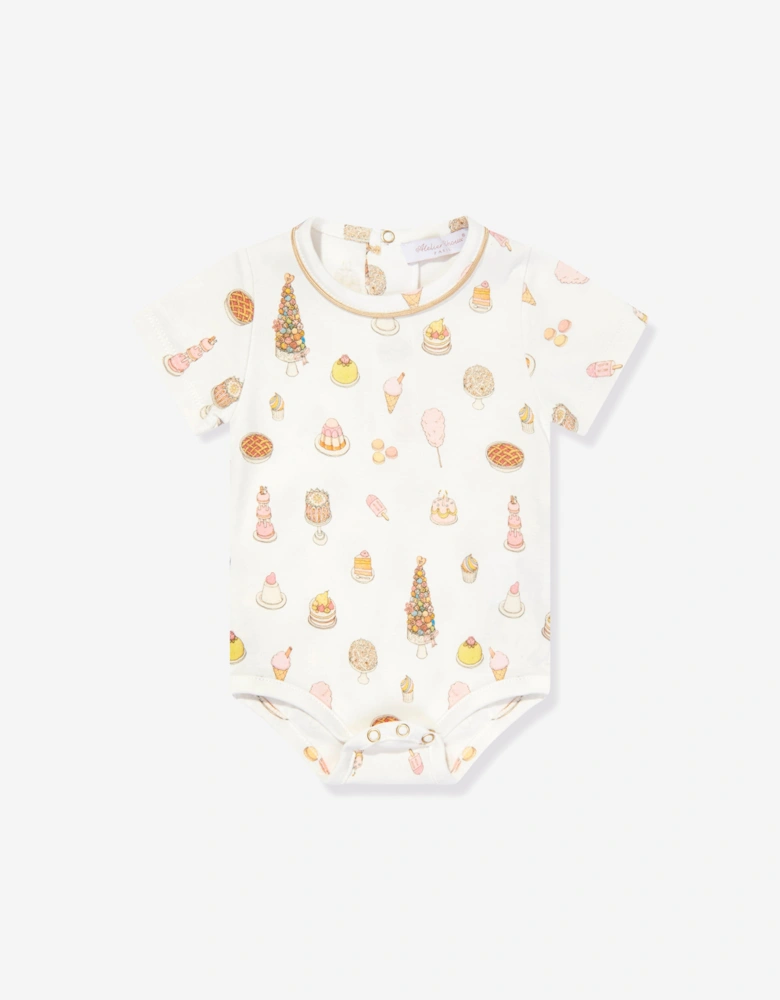 Baby Classic Bodysuit in White