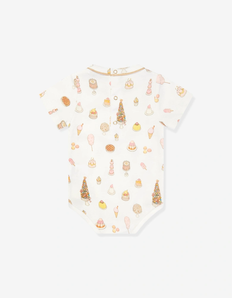 Baby Classic Bodysuit in White