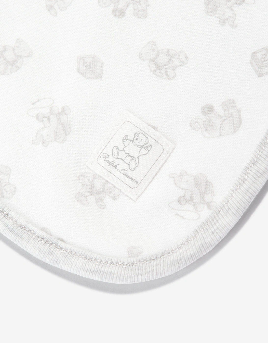 Baby Boys Cotton Interlock Blanket in White (80cm)