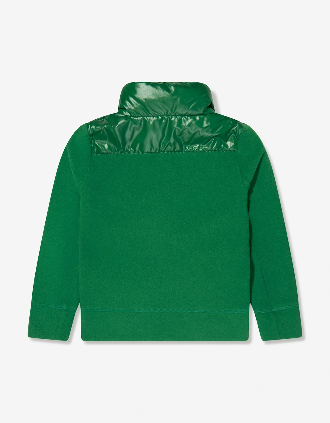 Enfant Grenoble Kids Down Padded Zip Up Cardigan in Green