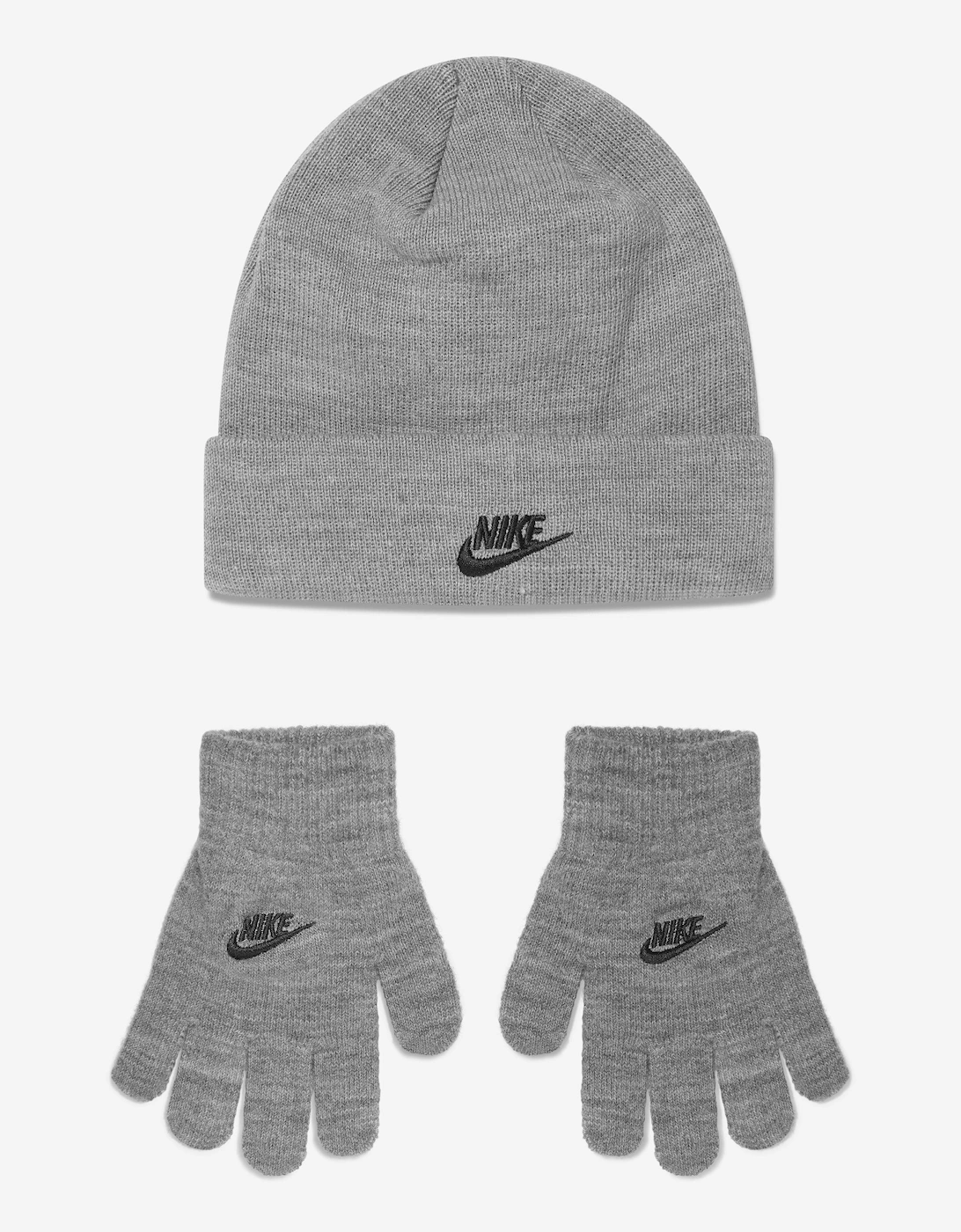 Kids Club Beanie and Glove Set in Grey, 5 of 4