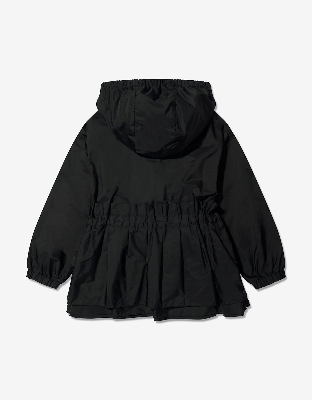 Enfant Girls Wete Short Parka in Black