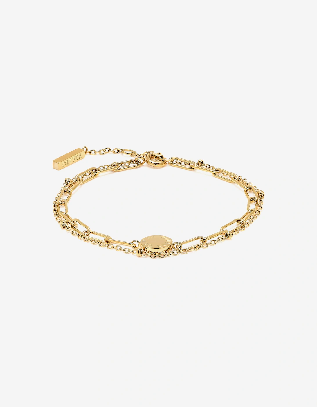 Illusion Stacking Bracelet in Gold (165mm)