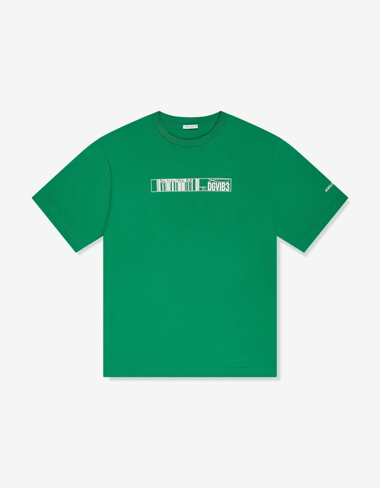 Boys DG Vibe T-Shirt in Green