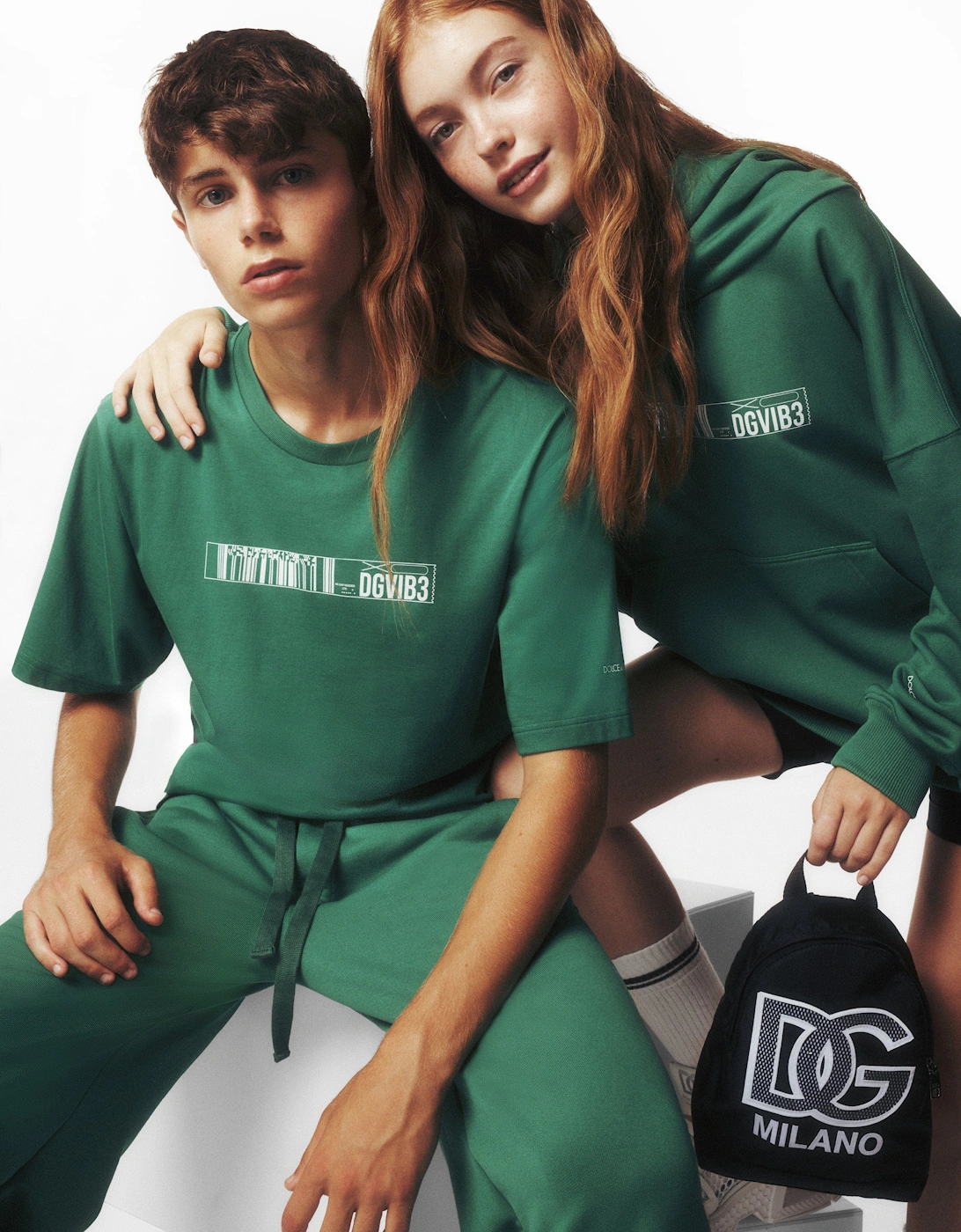 Boys DG Vibe T-Shirt in Green