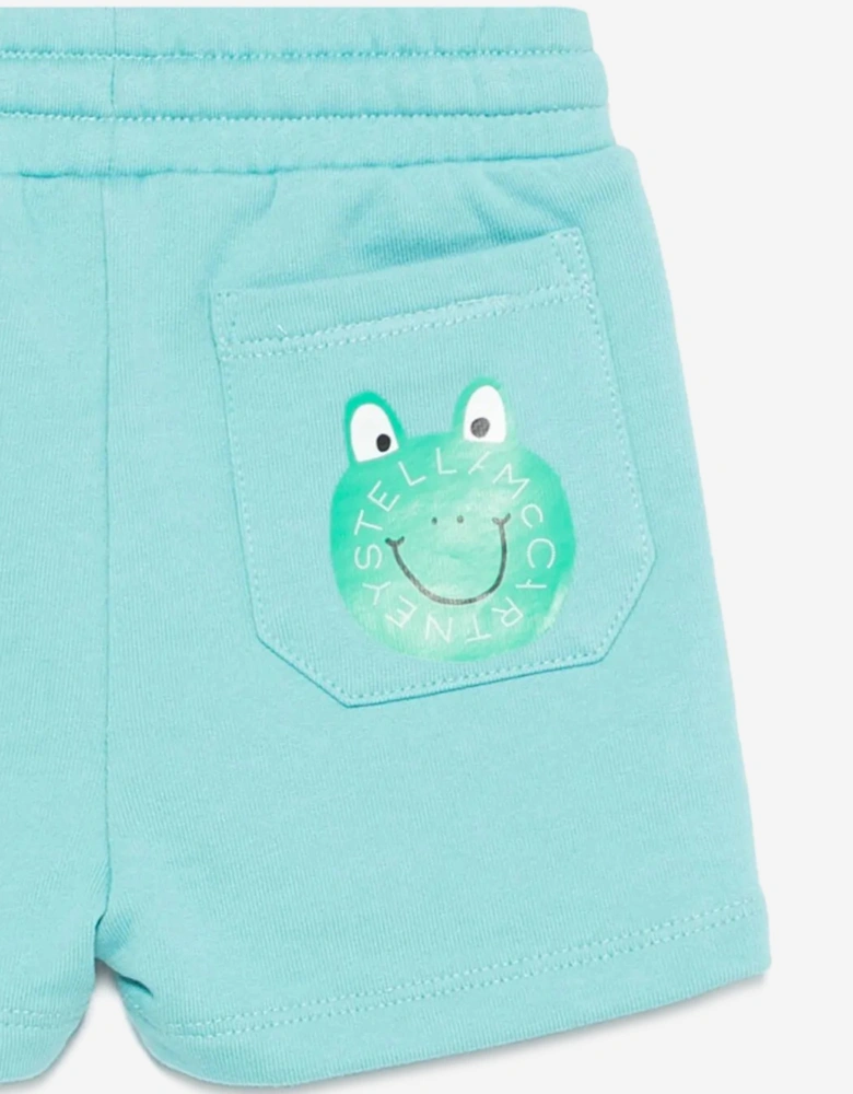 Baby Boys Jersey Shorts in Blue