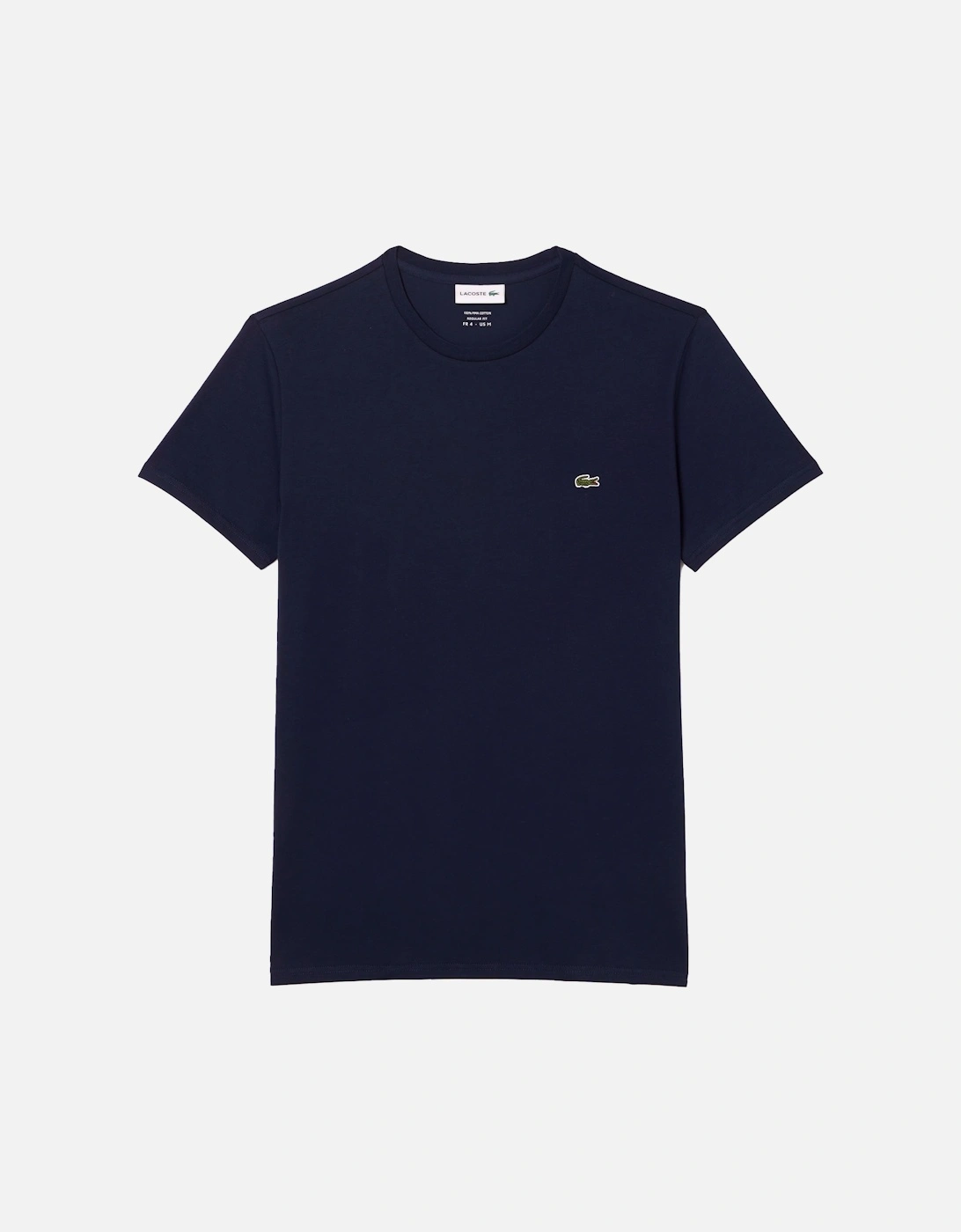 Midnight Blue Pima Cotton Crew Neck T-Shirt, 3 of 2