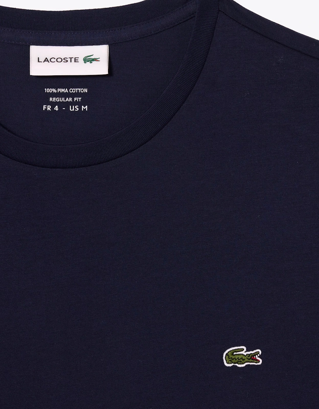 Midnight Blue Pima Cotton Crew Neck T-Shirt
