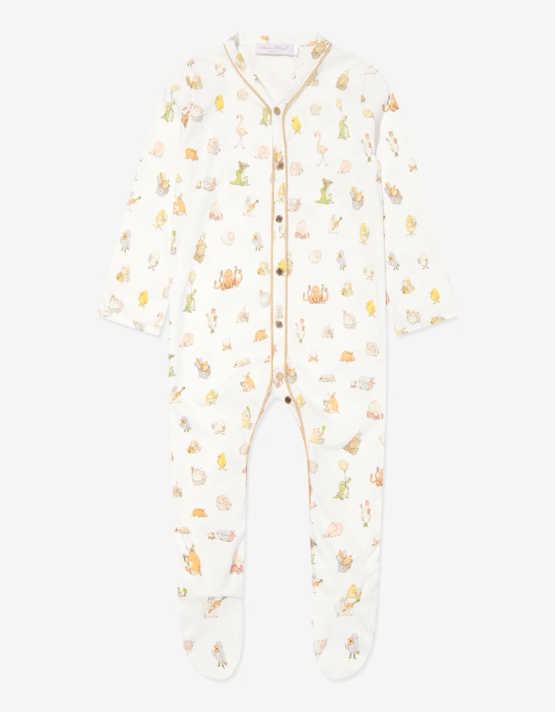 Baby Choux Classic Playsuit in White