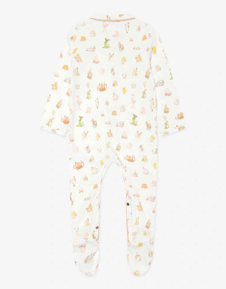 Baby Choux Classic Playsuit in White