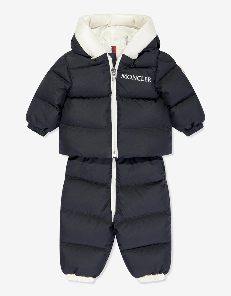 Enfant Baby Down Padded Xola Jacket in Navy