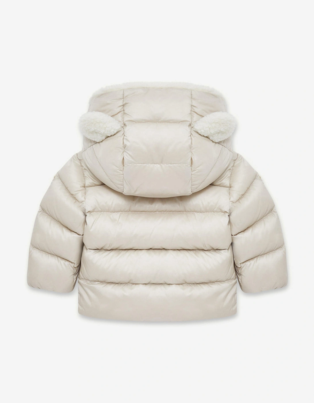 Baby Down Padded Borgan Jacket in Beige