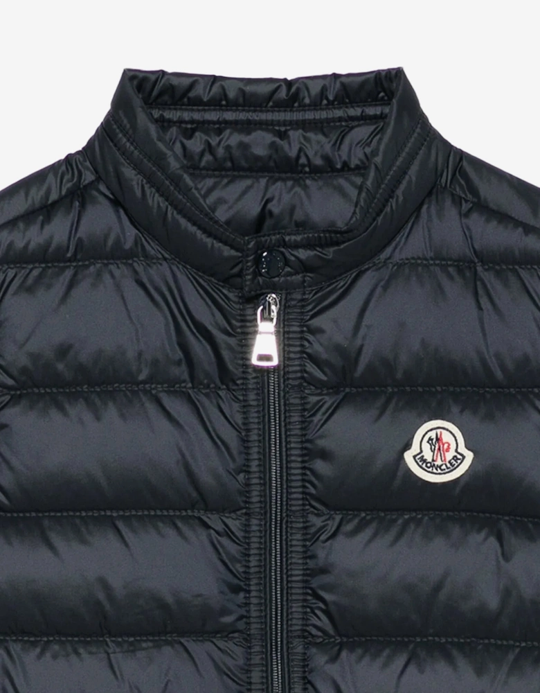 Boys Down Padded Gui Gilet in Navy