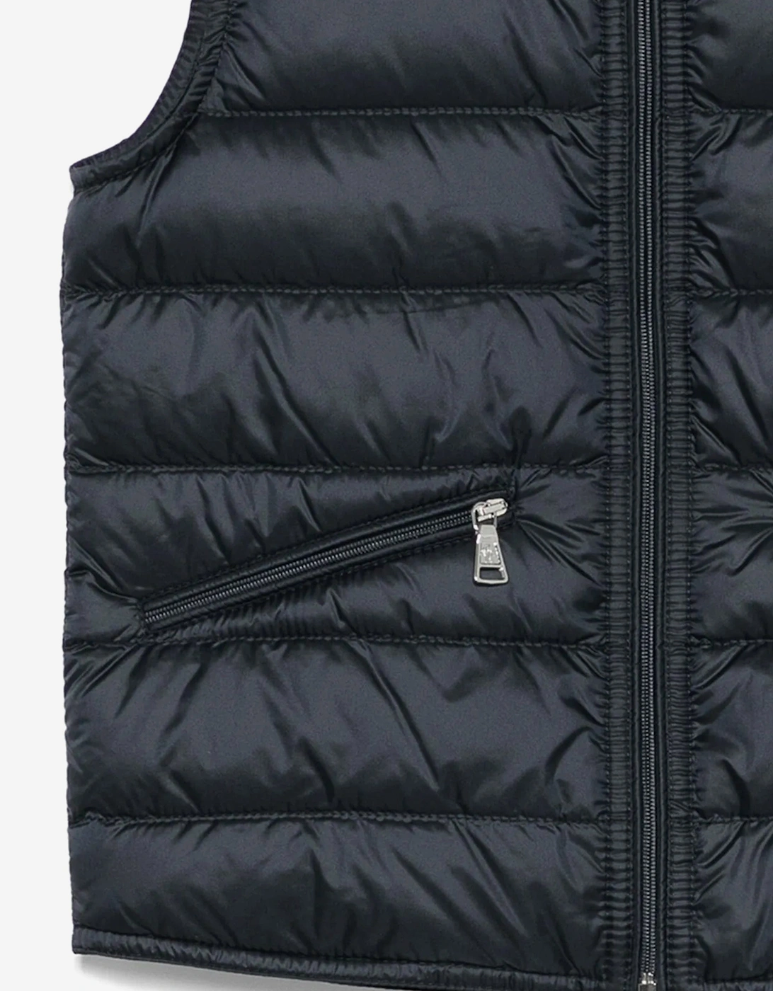Boys Down Padded Gui Gilet in Navy