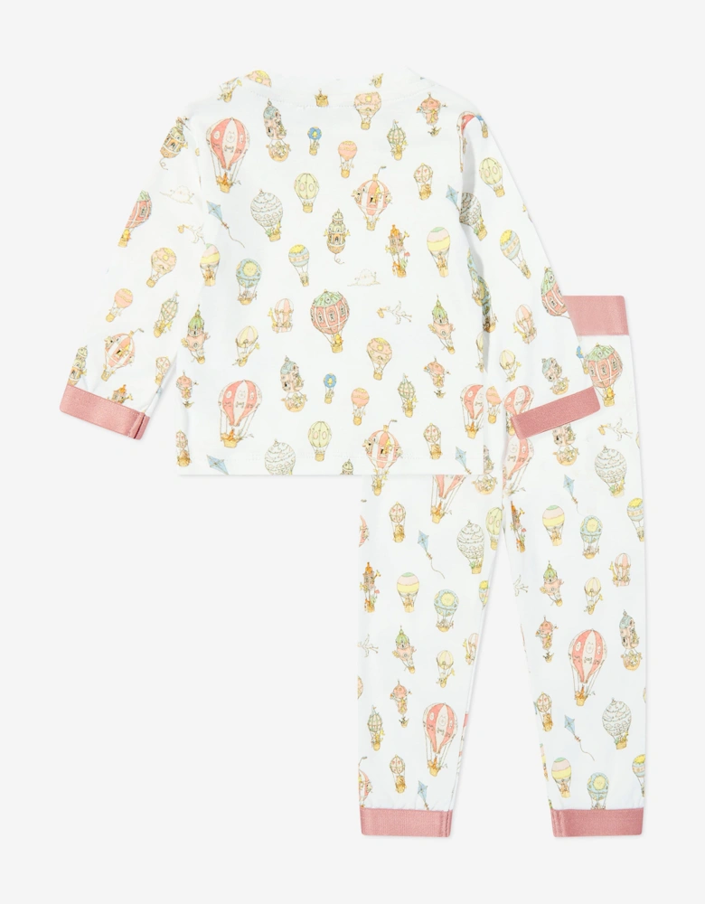 Girls Loungewear Set in Pink