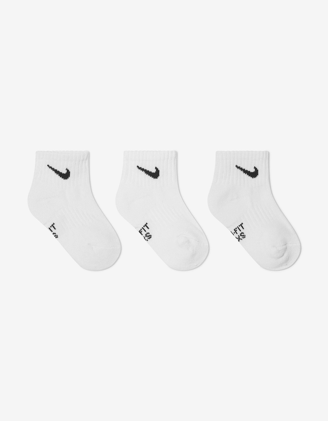 Kids Performance Socks Set in White, 5 of 4
