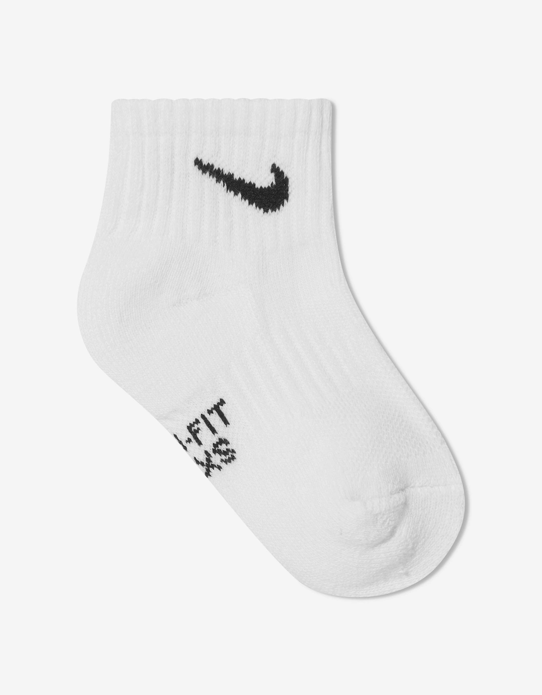 Kids Performance Socks Set in White