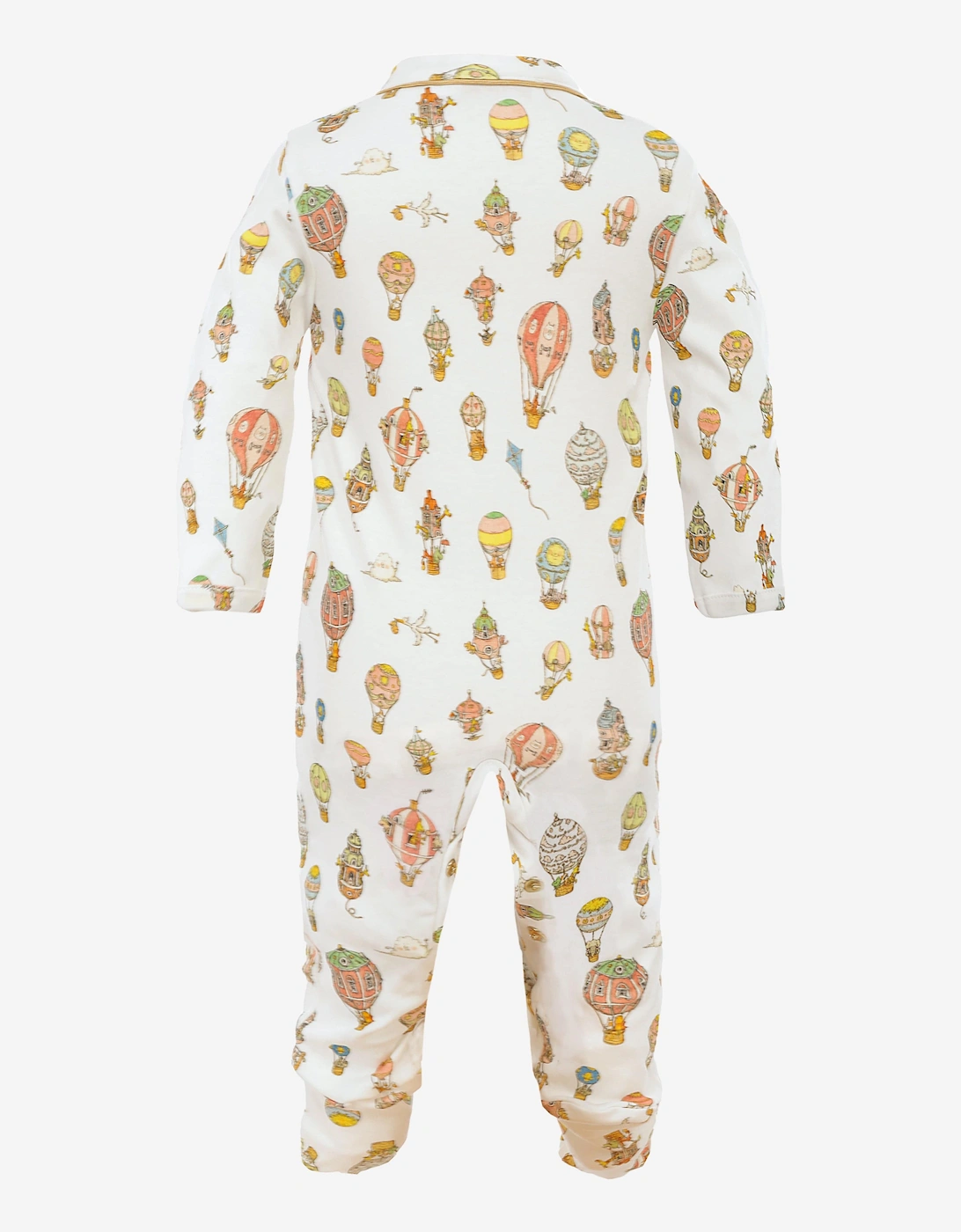 Baby Hot Air Balloons Classic Playsuit in White