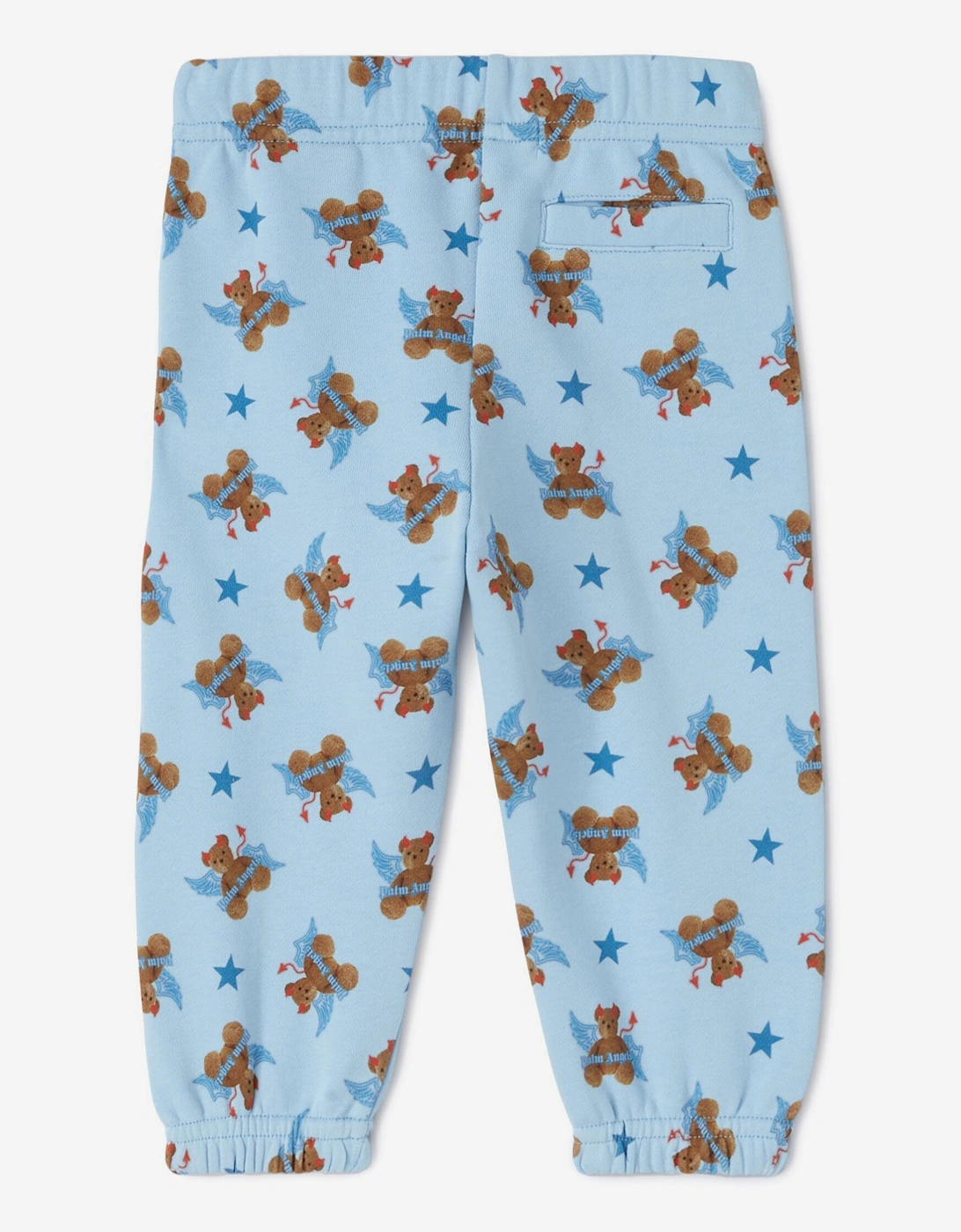 Baby Boys AOP Bear Devil Joggers in Blue