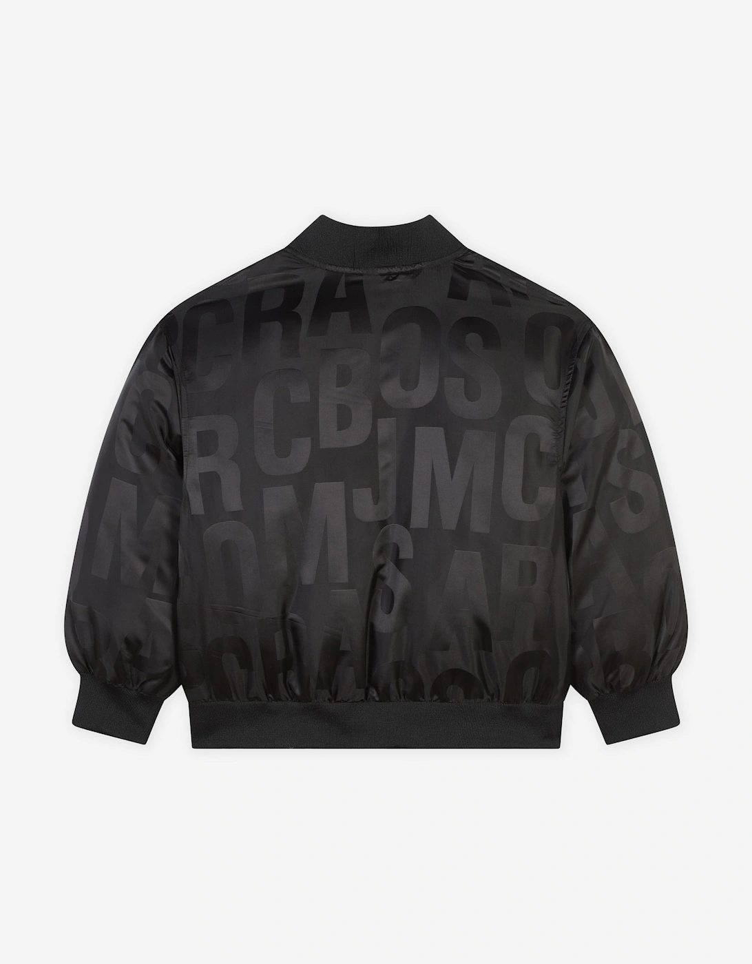 Kids Logo Bomber Jacket in Black