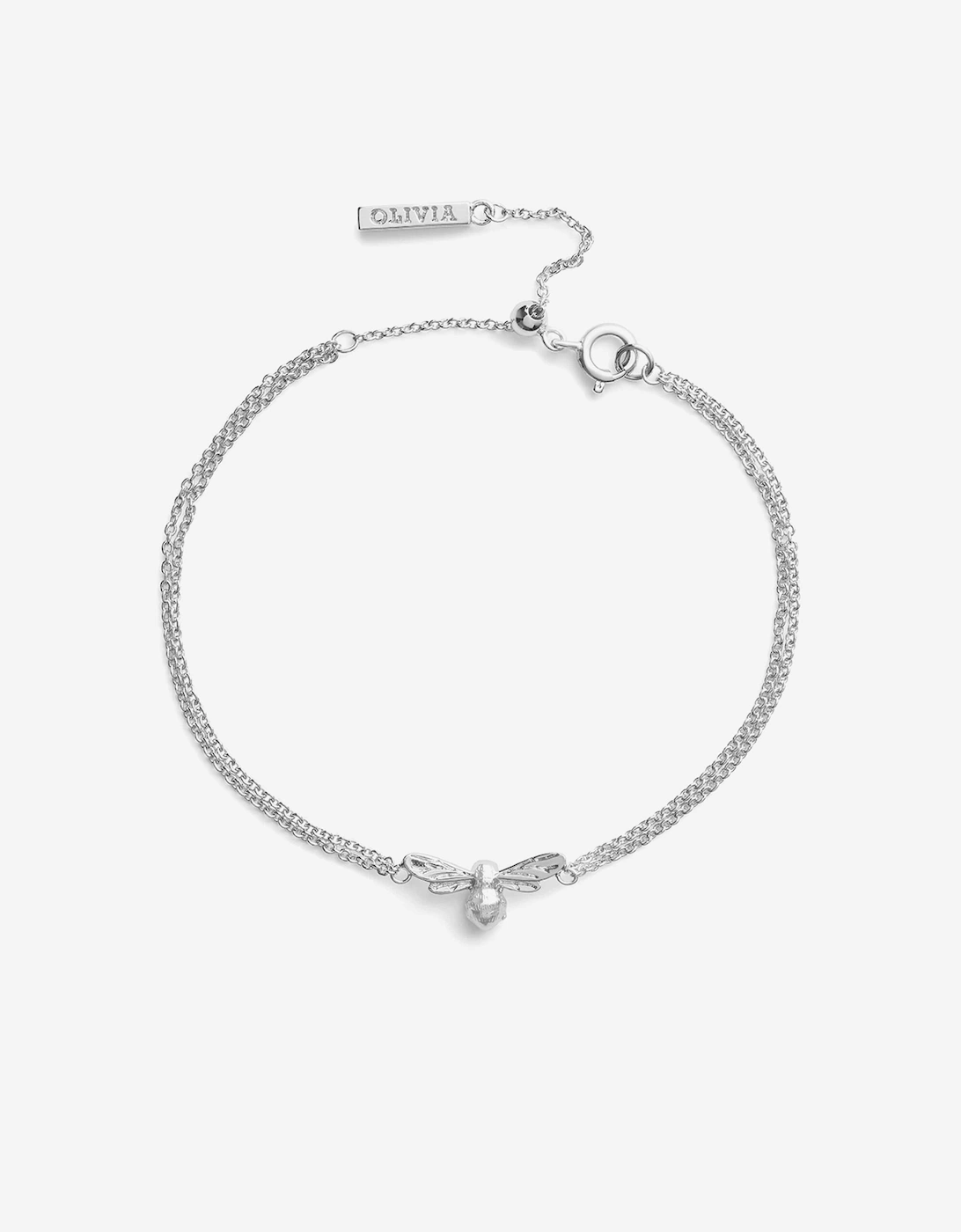 Lucky Bee Bracelet in Silver (20.7cm), 5 of 4
