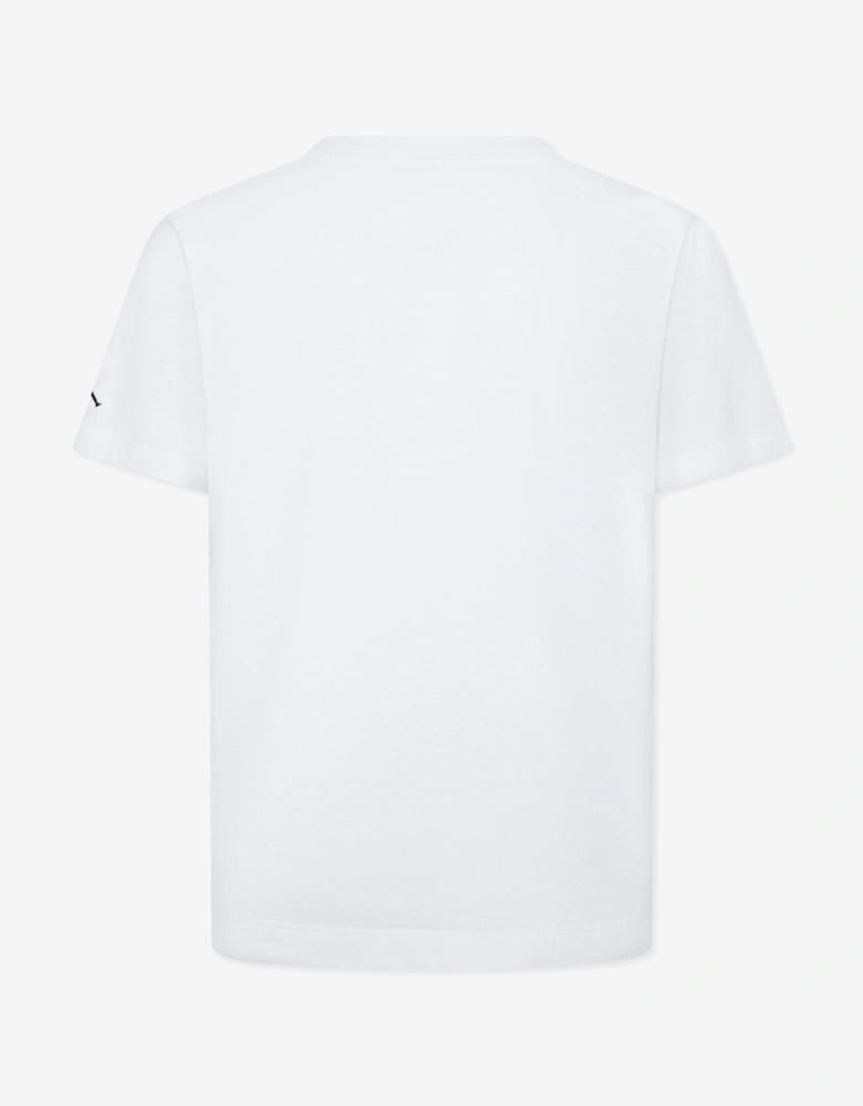 Girls Crafted Utility T-Shirt in White