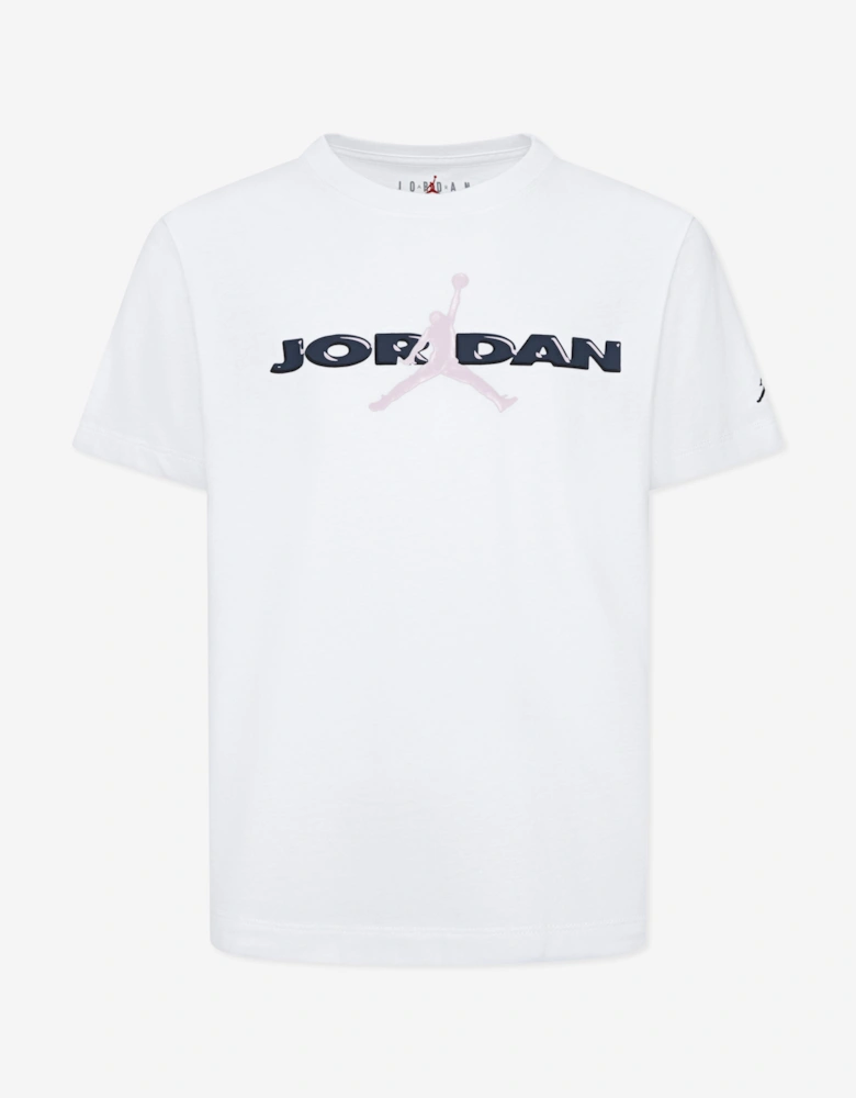 Girls Crafted Utility T-Shirt in White