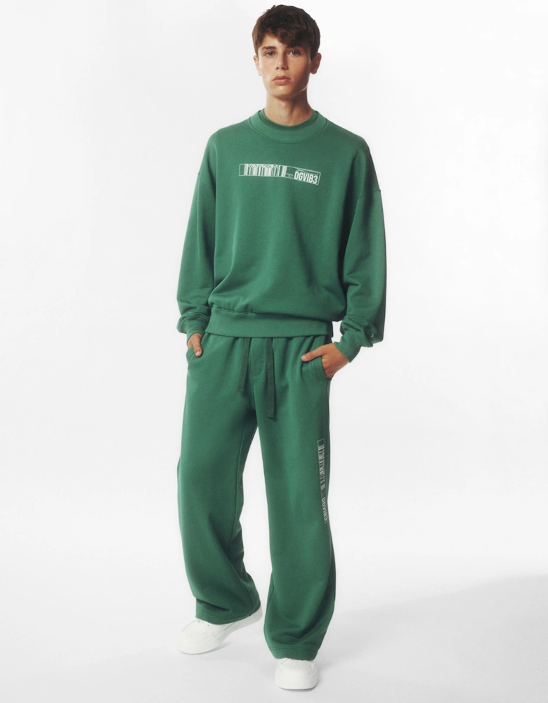 Boys DG Vibe Sweatshirt in Green