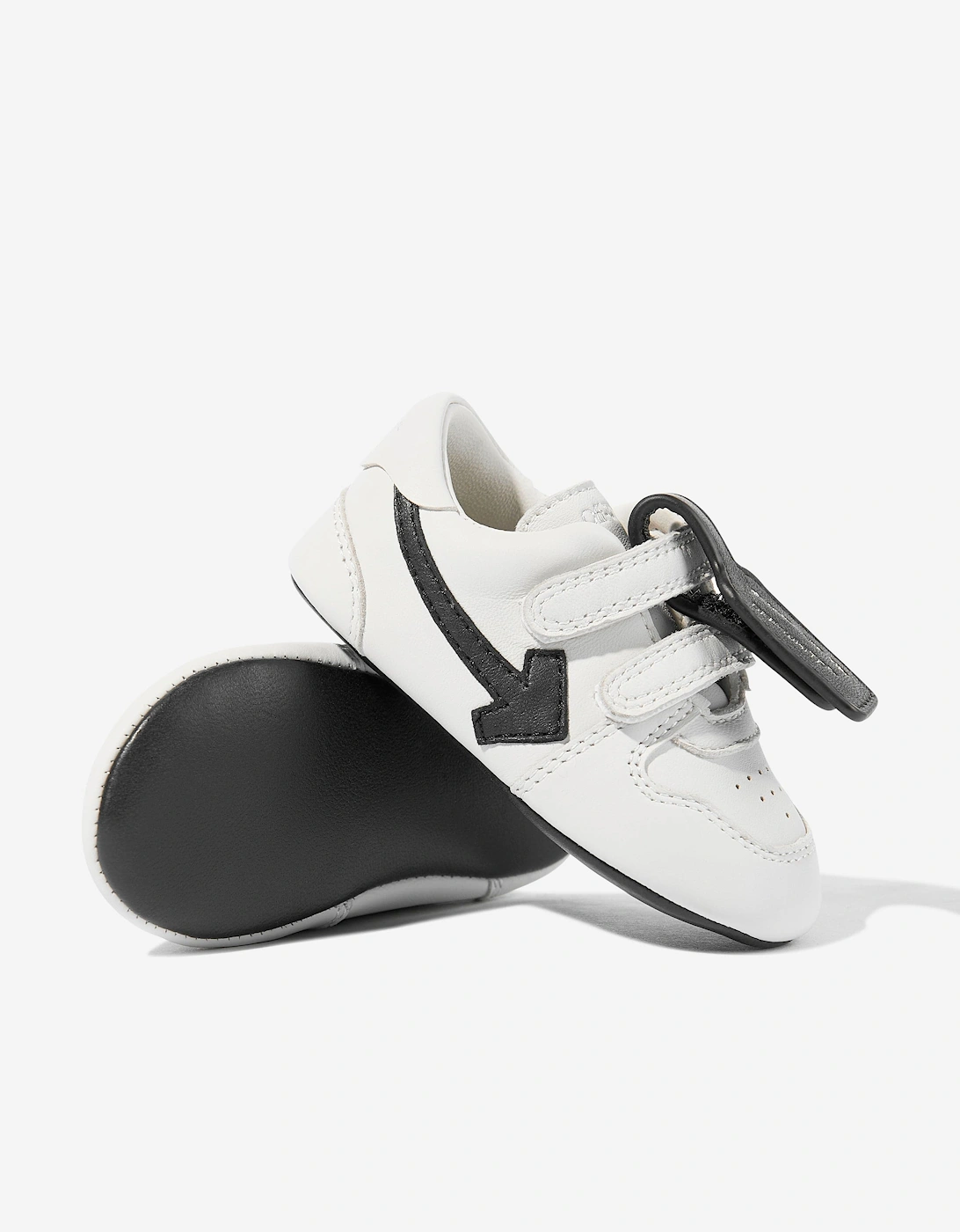 Baby Leather Out Of Office Trainers in White