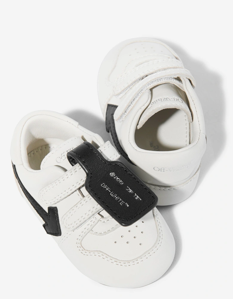 Baby Leather Out Of Office Trainers in White
