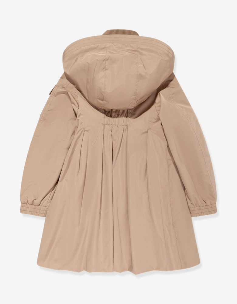 Enfant Girls Arild Long Coat in Beige