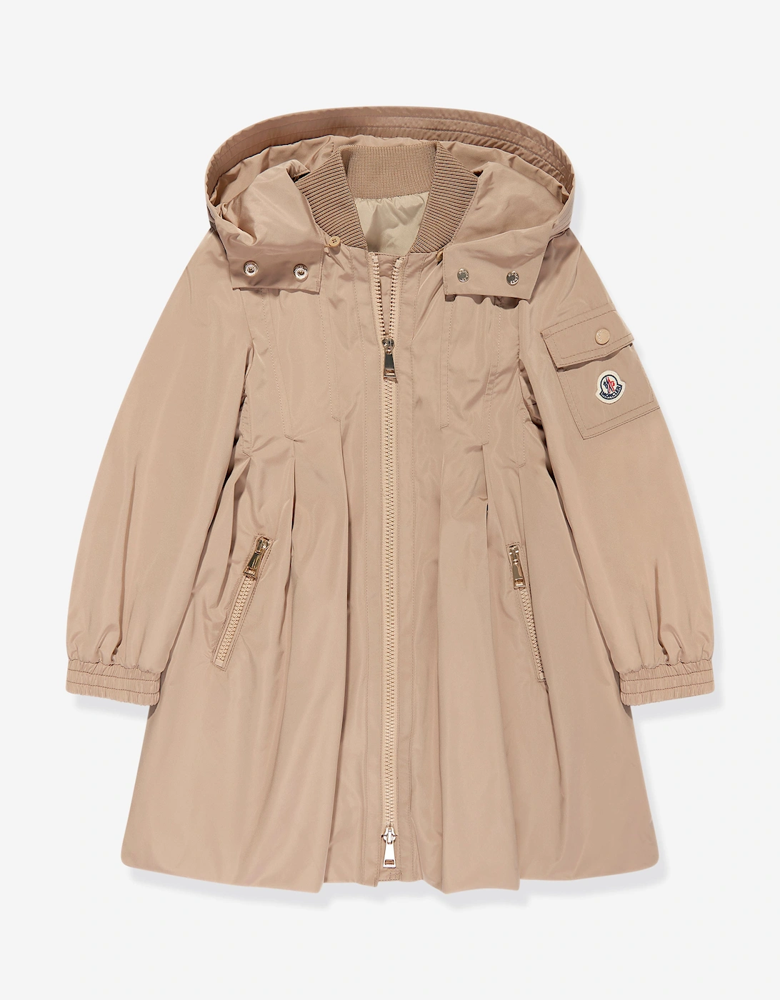 Enfant Girls Arild Long Coat in Beige