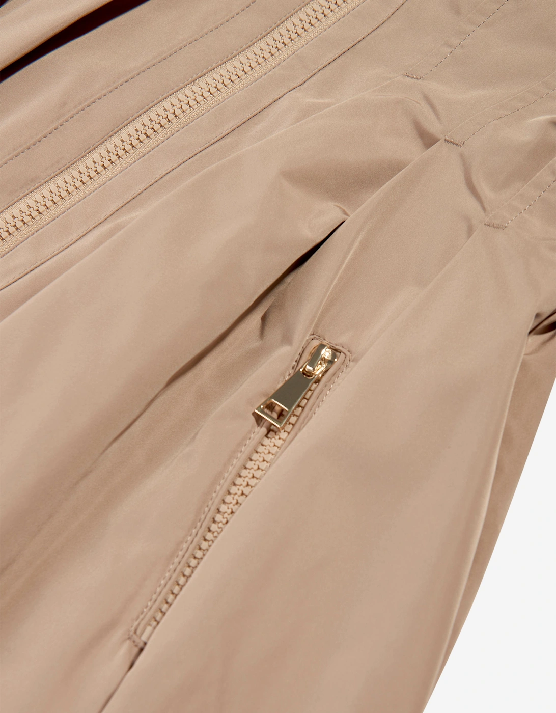 Enfant Girls Arild Long Coat in Beige