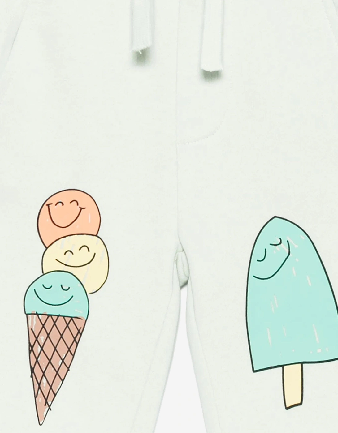 Baby Boys Ice Cream Joggers in Green