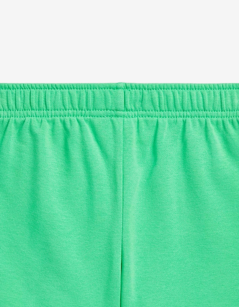 Boys Polo Shorts in Green
