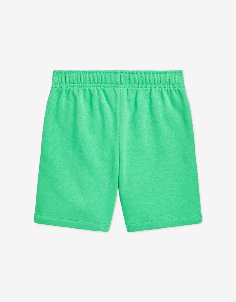 Boys Polo Shorts in Green
