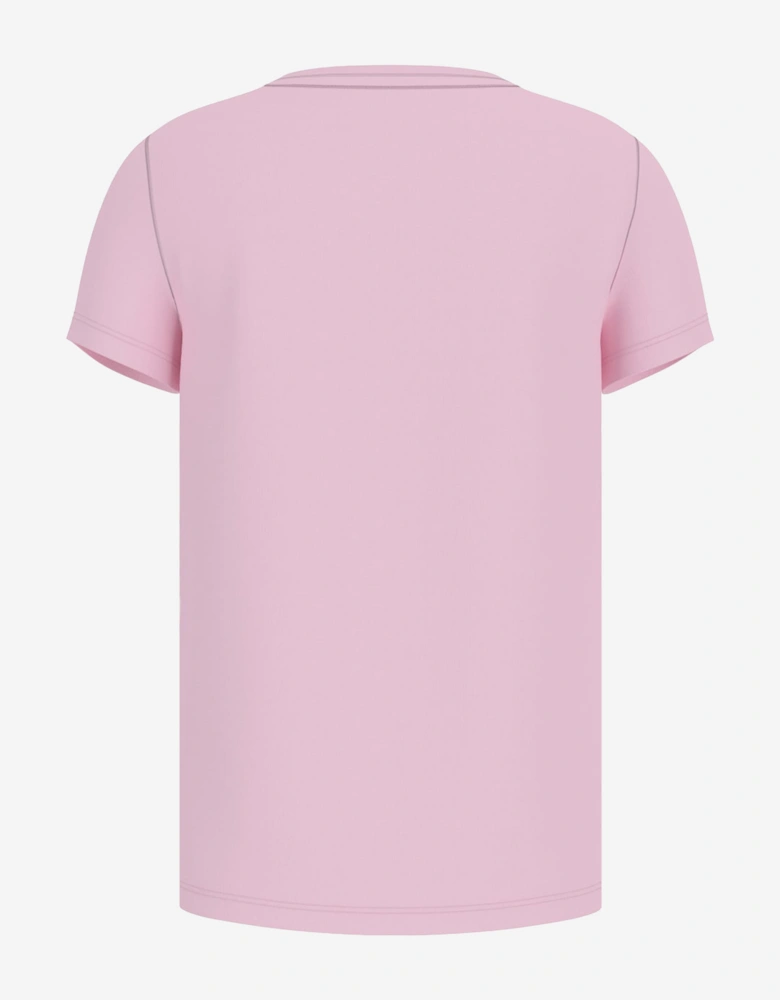 Girls Logo T-Shirt in Pink