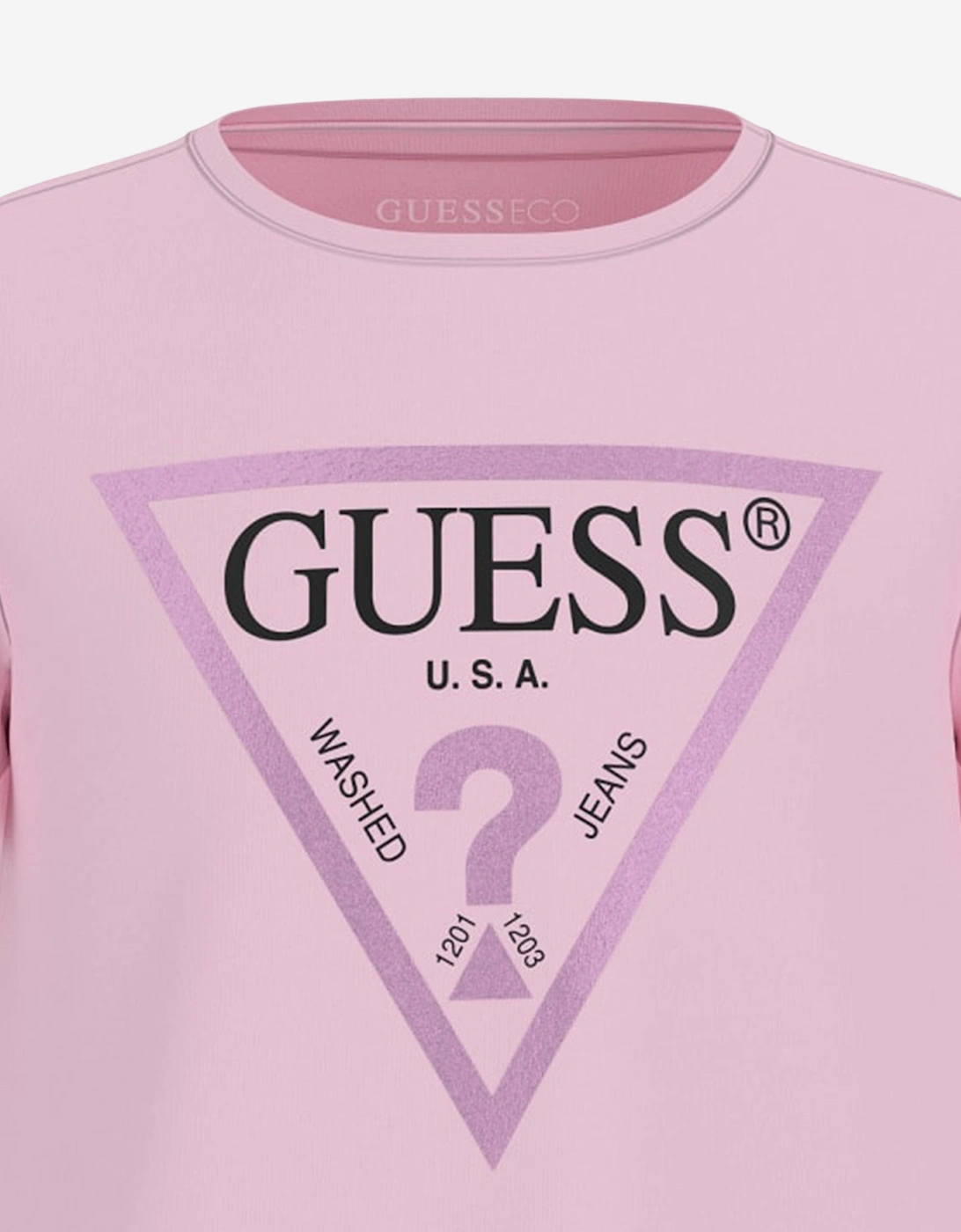 Girls Logo T-Shirt in Pink