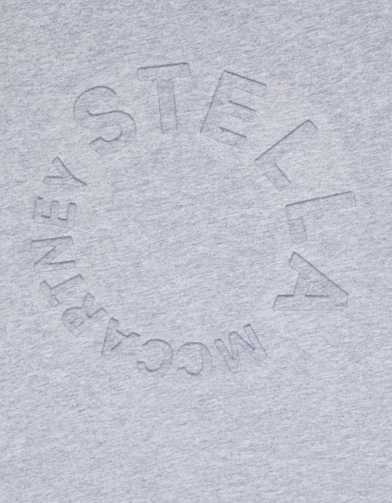 Boys Circle Logo T-Shirt in Grey