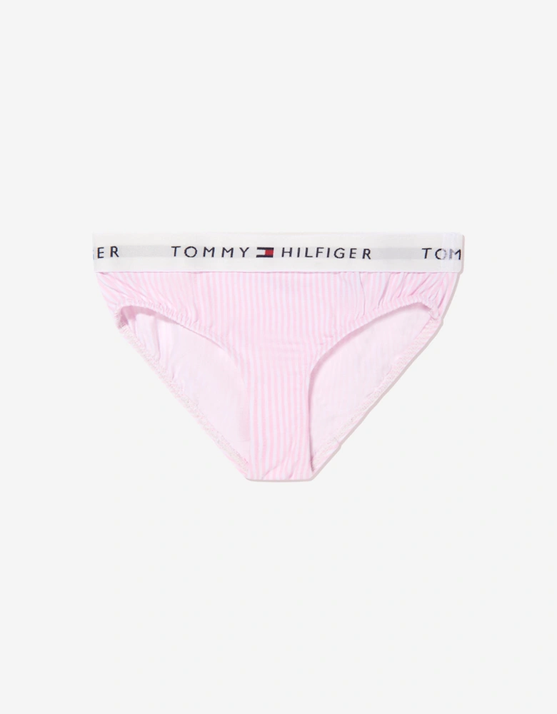 Girls 2 Pack Bikini Knickers Set in Multicolour