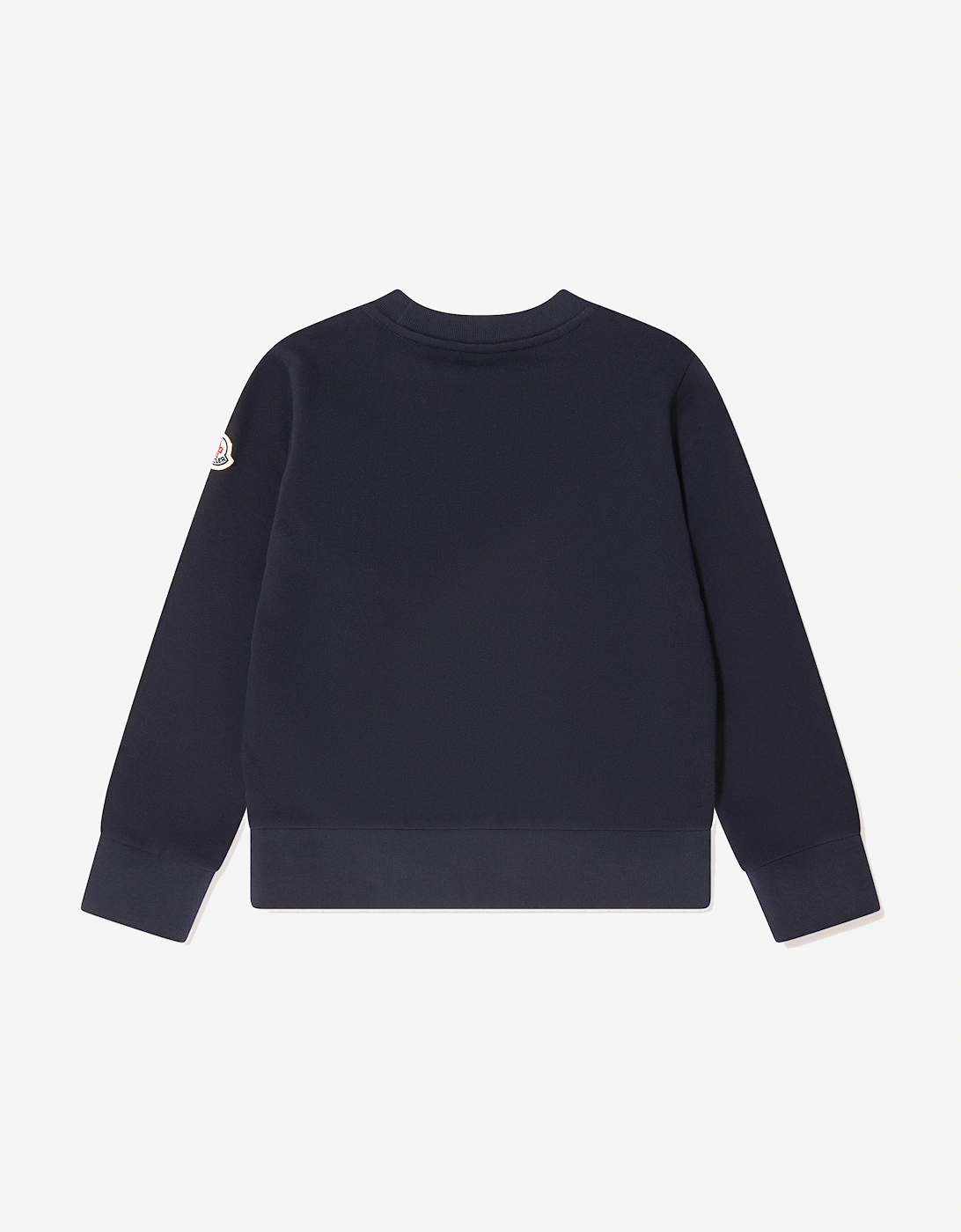 Enfant Boys Planes Print Sweatshirt in Navy