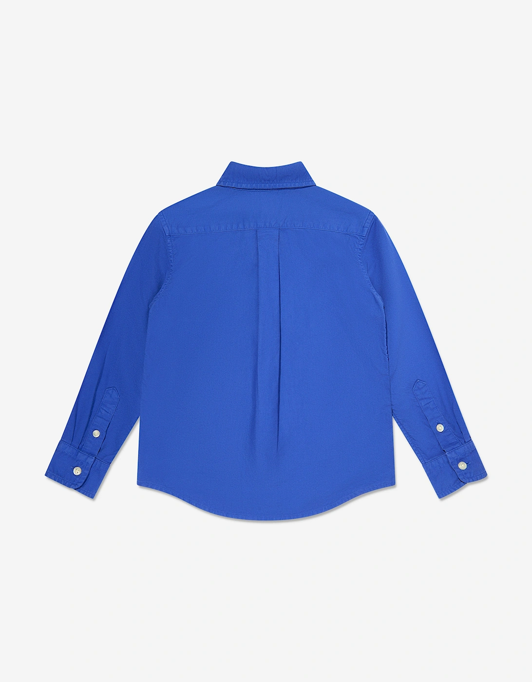 Boys Logo Sport Shirt in Blue