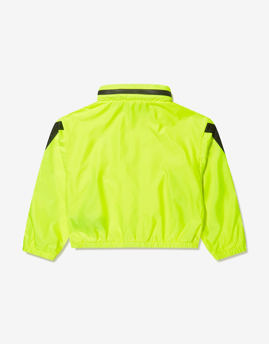 Boys Fluorescent Zip Up Jacket in Yellow