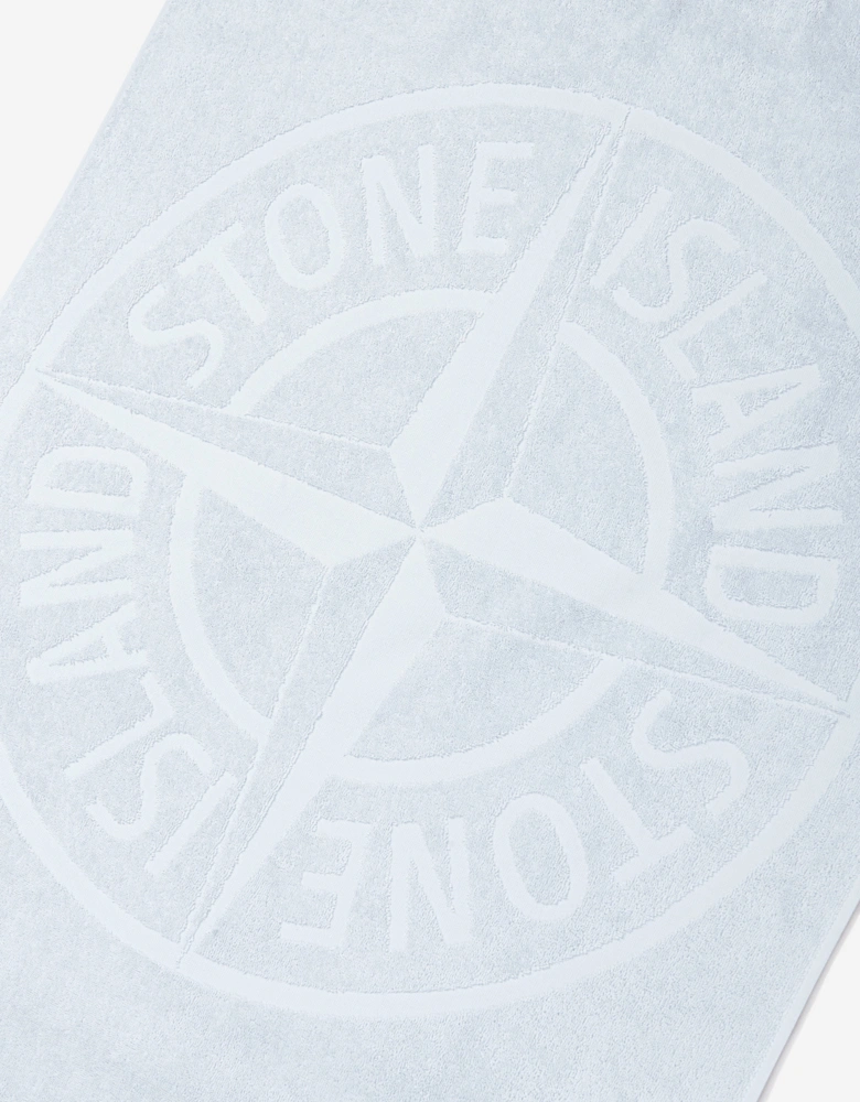 Boys Logo Beach Towel in Blue