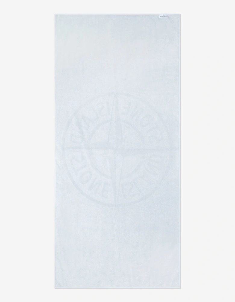 Boys Logo Beach Towel in Blue