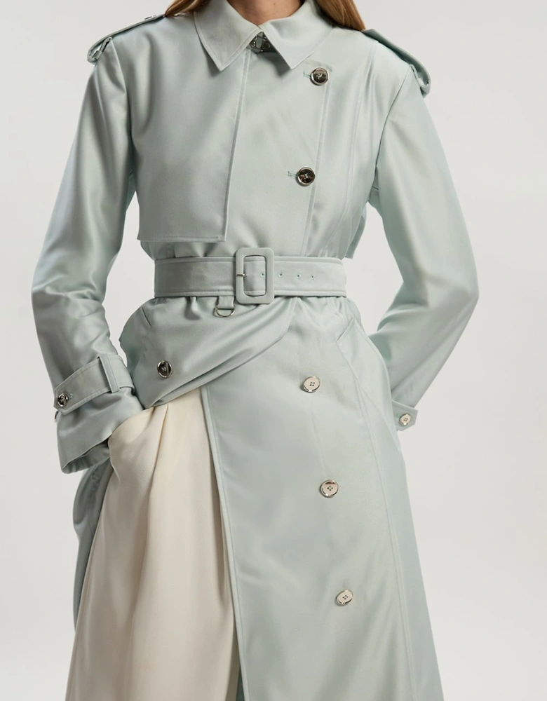 Soft Signature Trench Coat