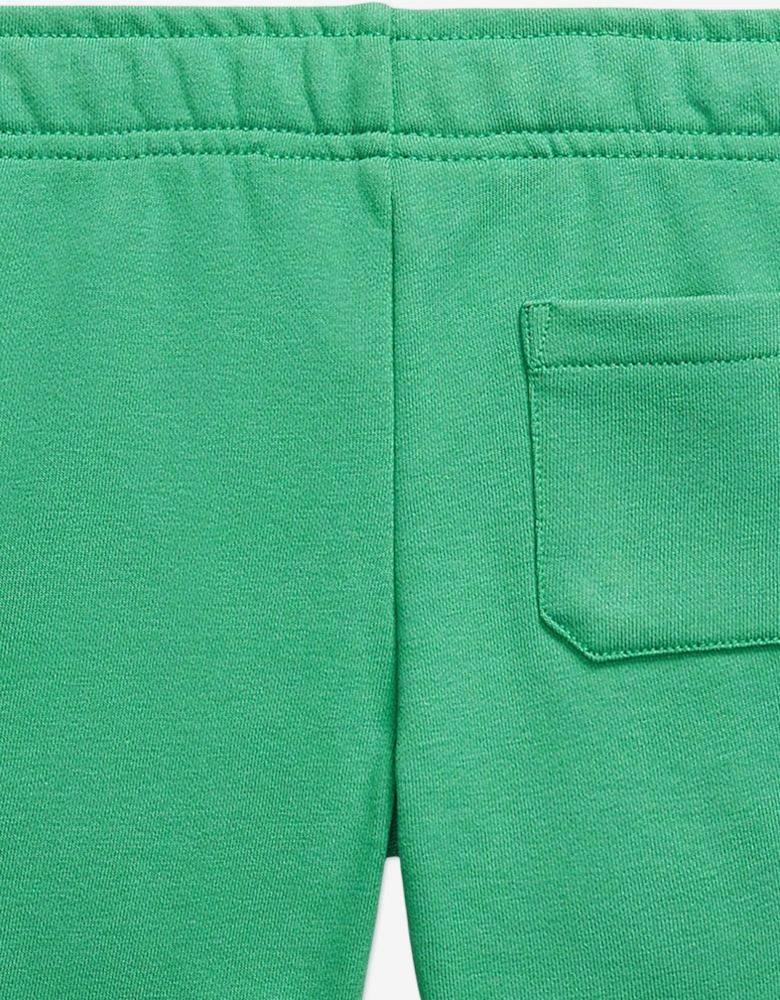 Boys Logo Shorts in Green